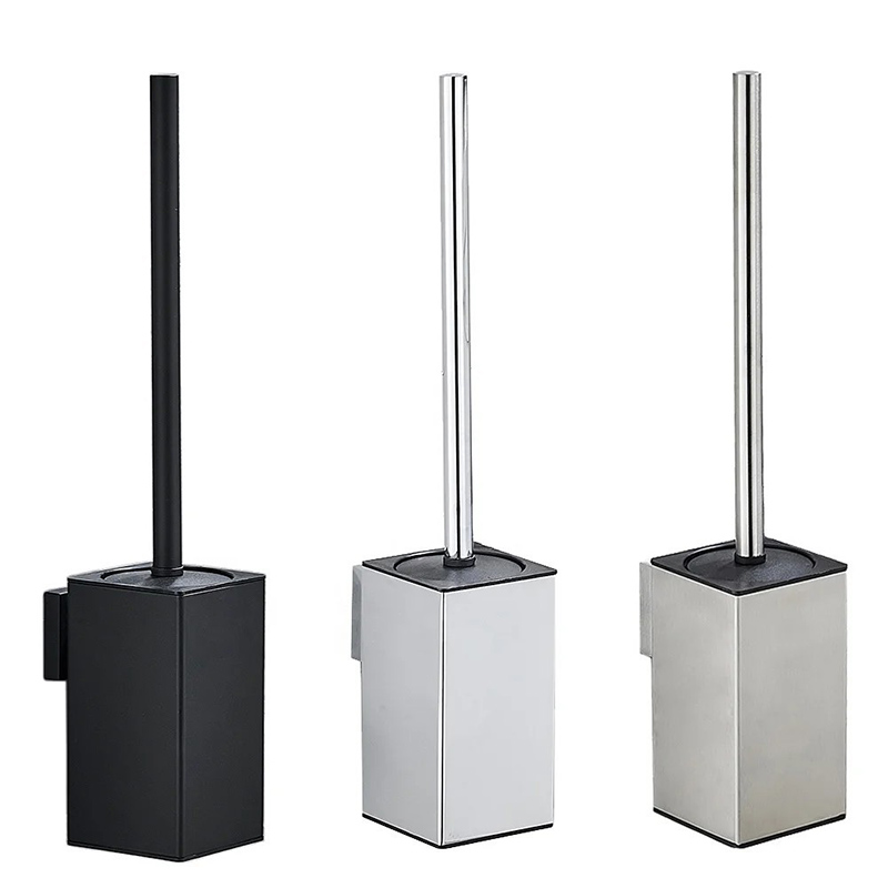 Wall-Mounted Toilet Brush Set